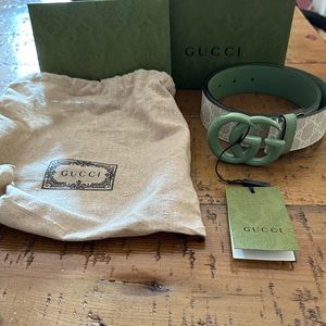 Men’s and women’s Gucci belt.